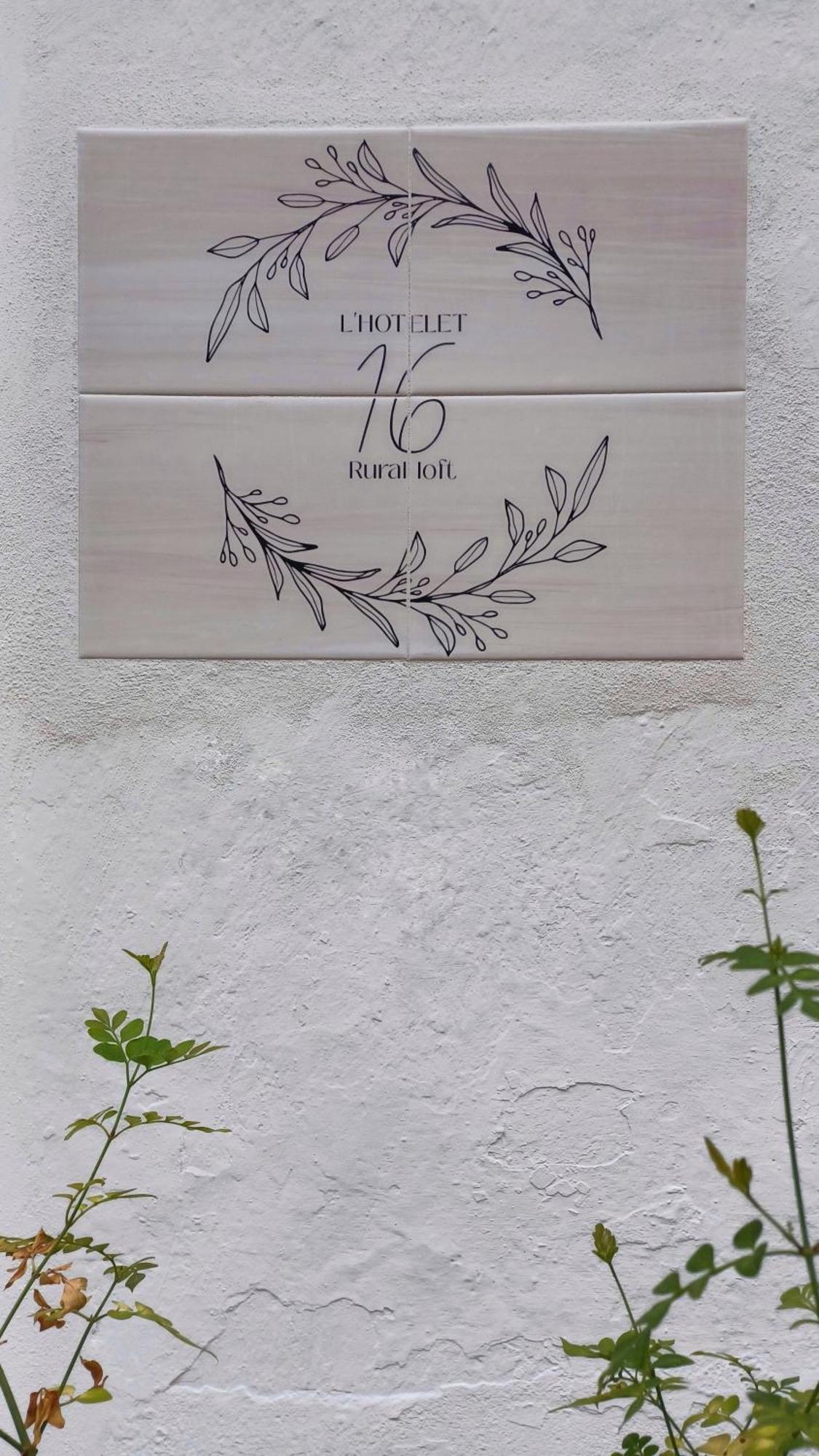 L'Hotelet 16 Rural Loft Bárig Eksteriør billede